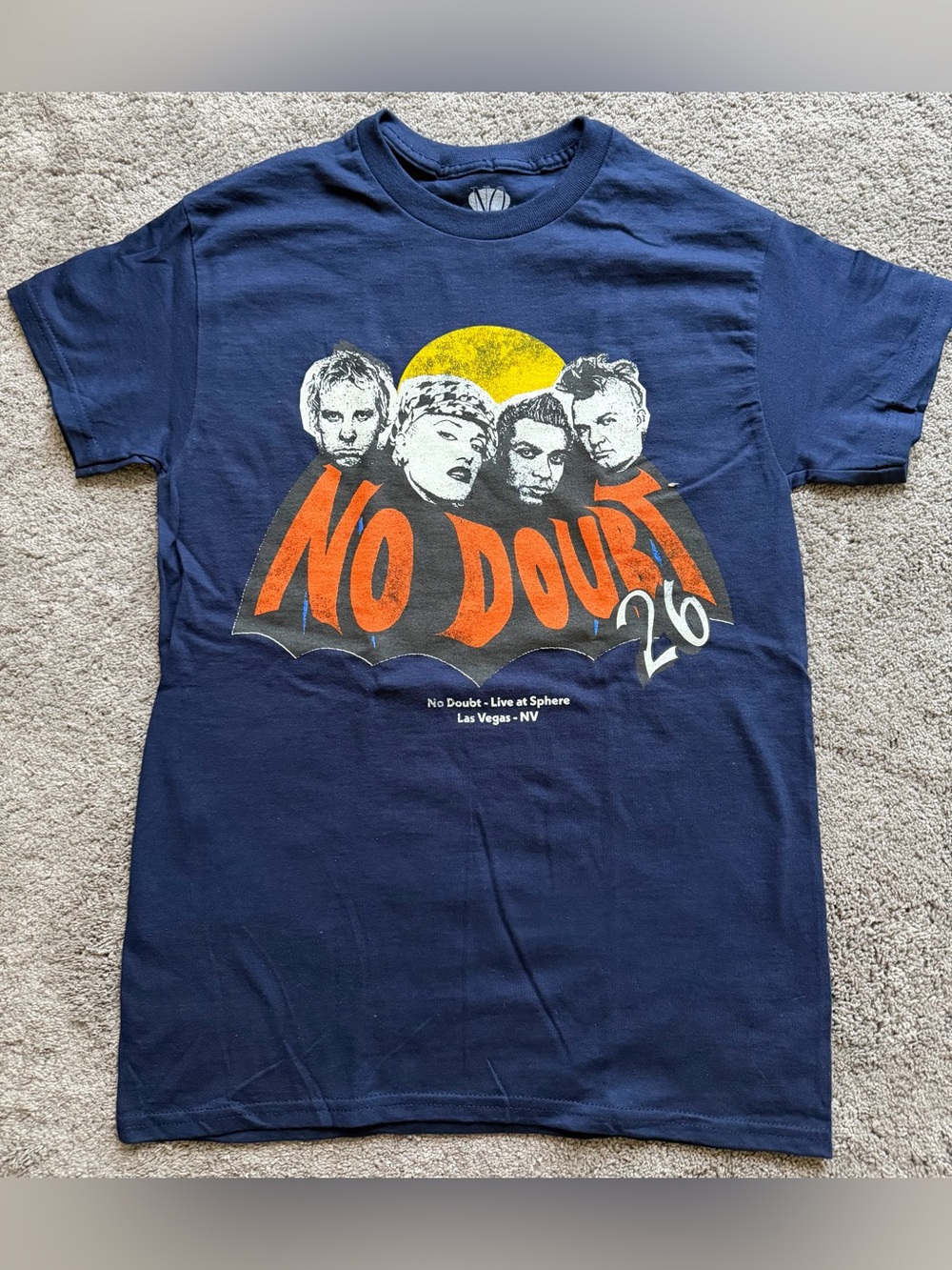 No Doubt Sphere Las Vegas 2026 residency Short Sleeve Tee merch Size Small